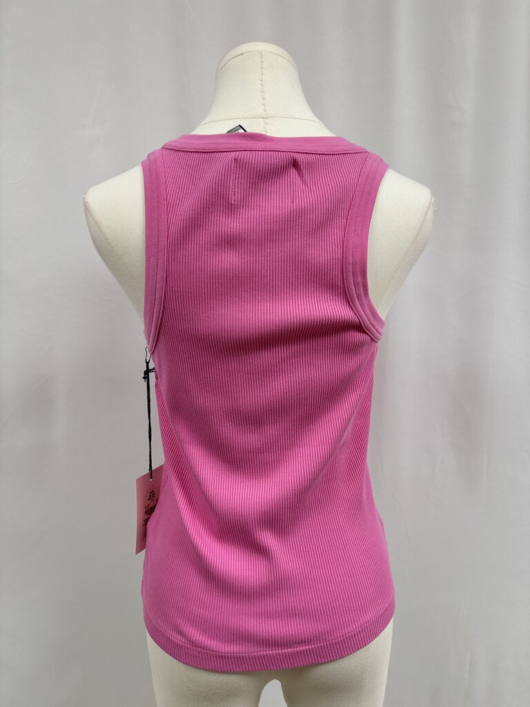 Citizens of Humanity Pink Ribbed Muscle Tank NWT