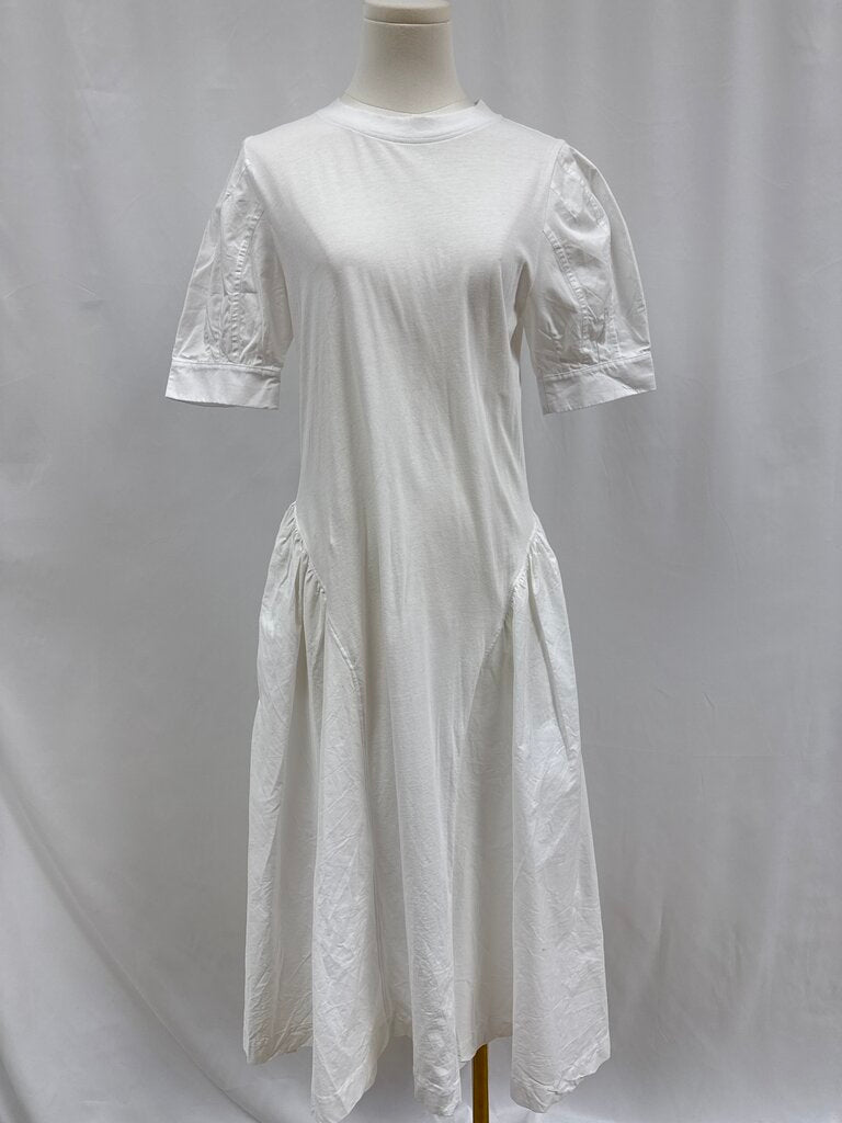 Derek Lam White Bubble Dress