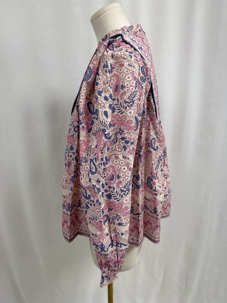 Antik Batik Pink Paisley Blouse