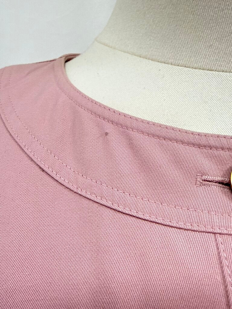 Chanel Pink Quartz Vintage Cotton Blazer Spring 2002 (As Is)