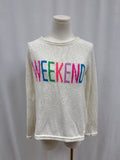 Lilly Pulitzer White "Weekend" Sweater