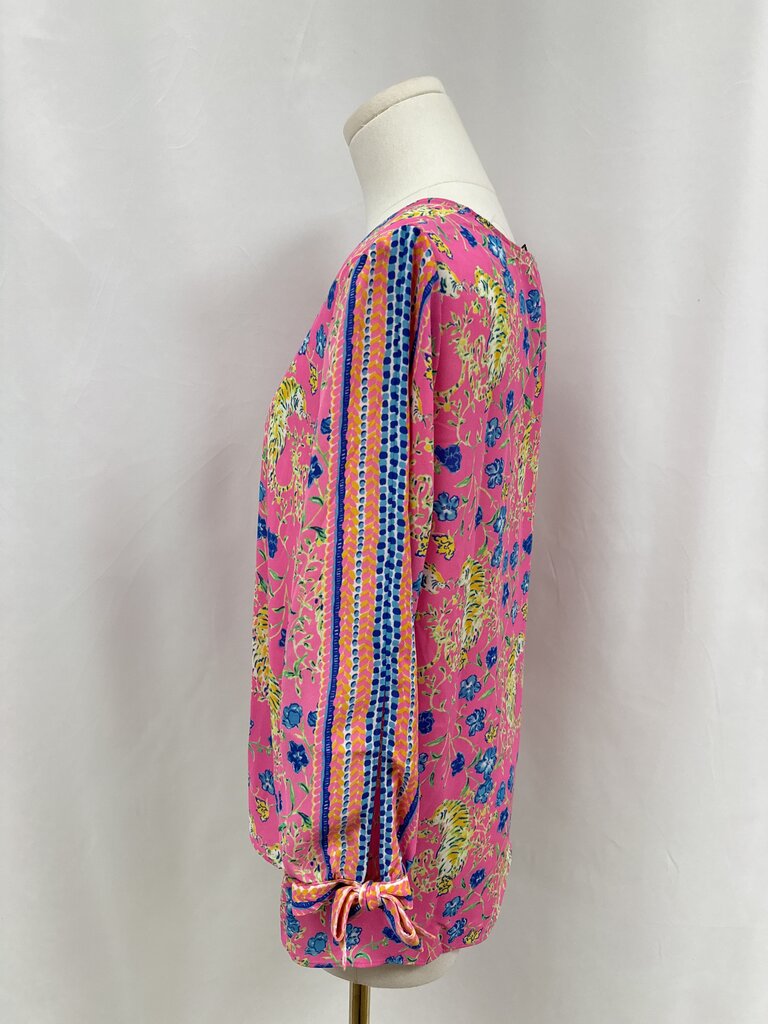 Lilly Pulitzer Pink Tiger Blouse