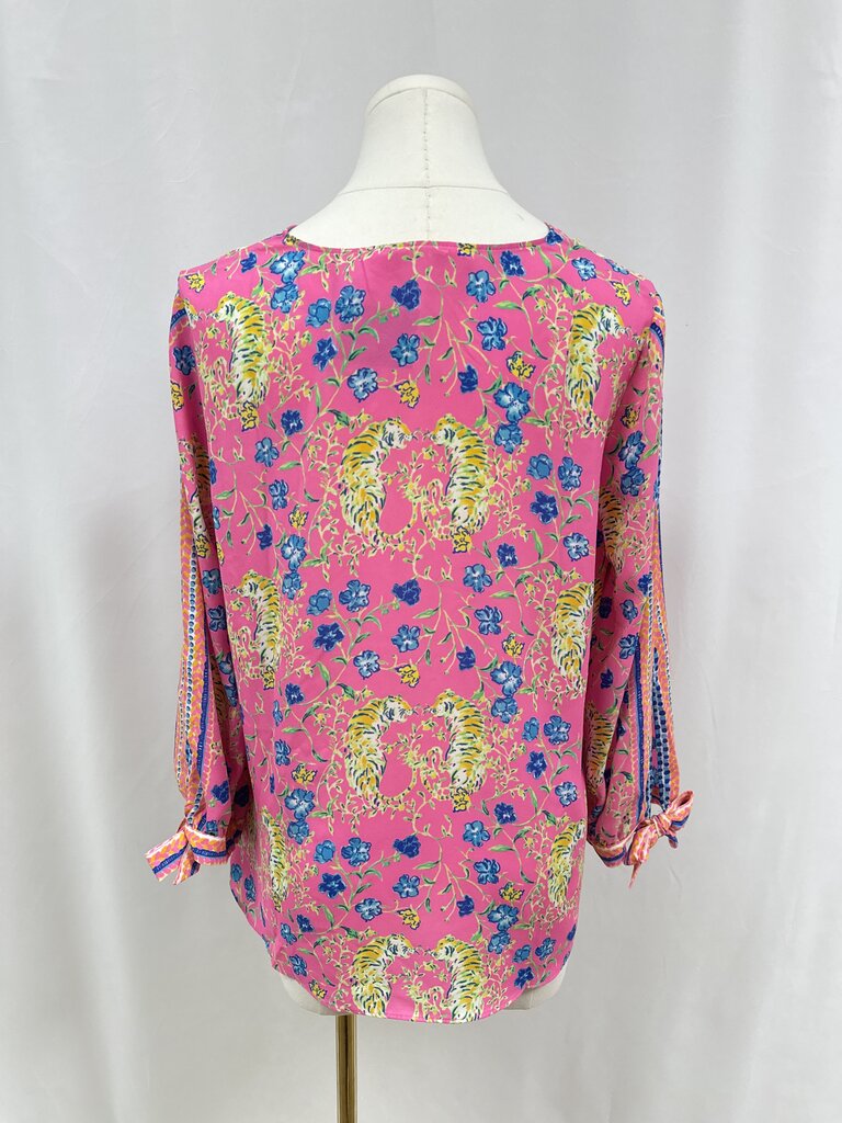 Lilly Pulitzer Pink Tiger Blouse