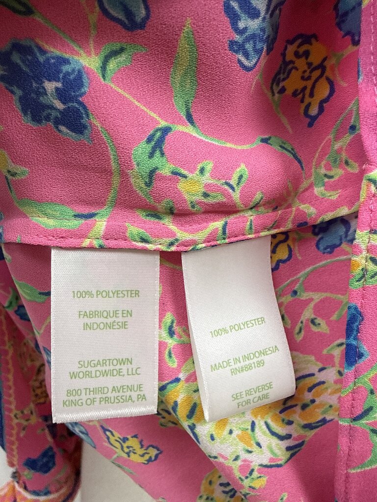 Lilly Pulitzer Pink Tiger Blouse