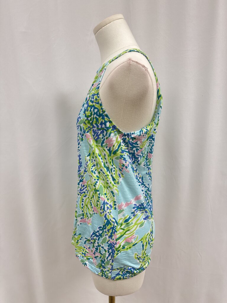 Lilly Pulitzer Blue Coral Tank
