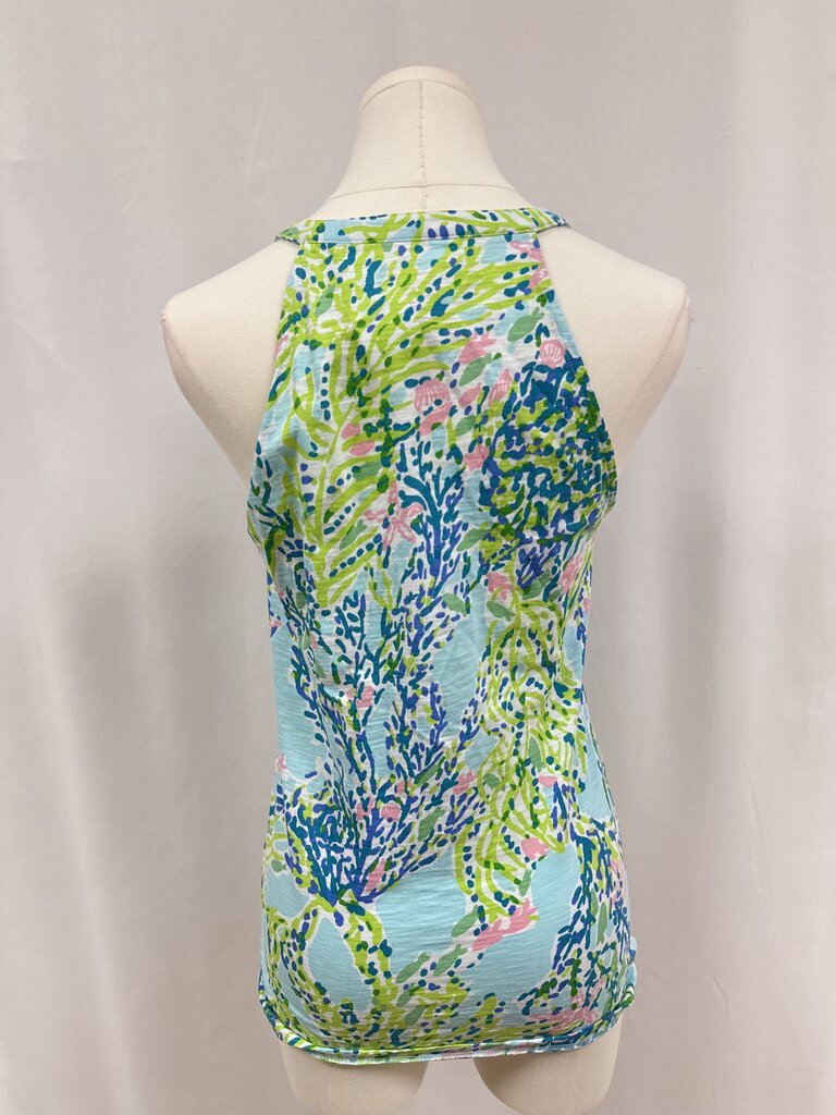 Lilly Pulitzer Blue Coral Tank