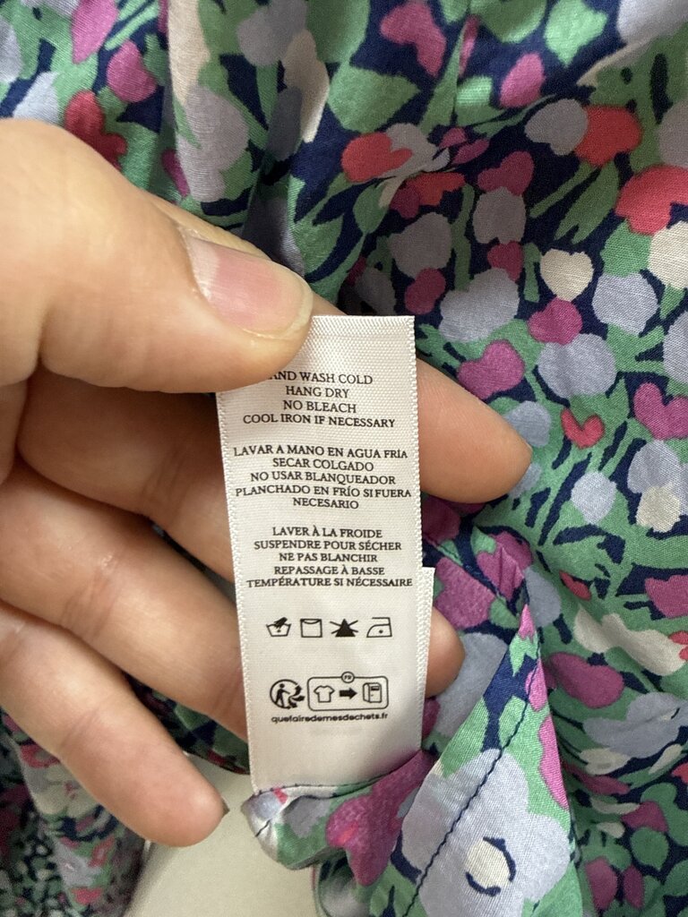 Rails Floral Henley Blouse