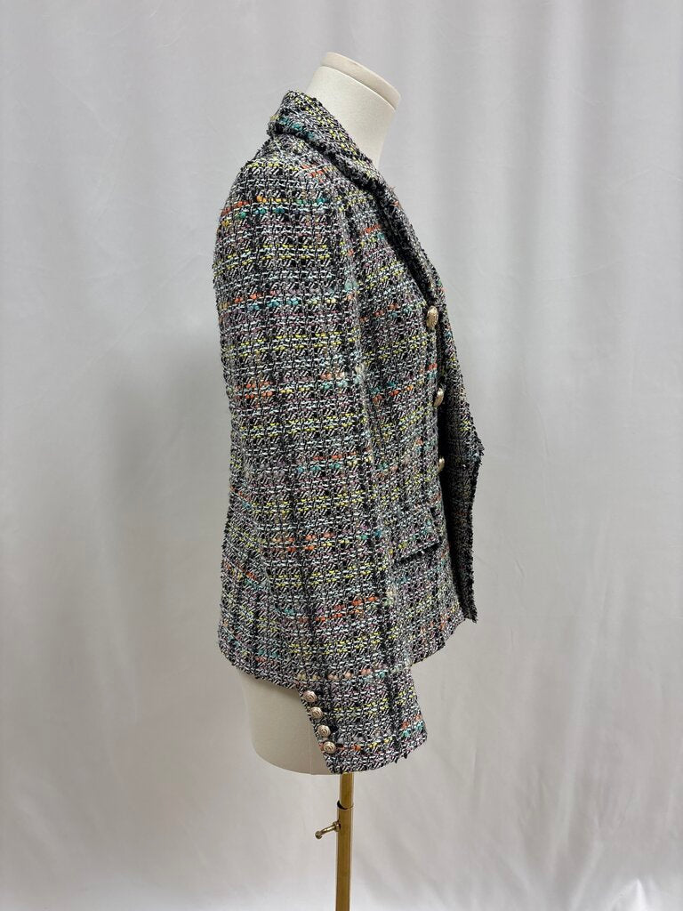 Generation Love Black Multi Tweed Blazer