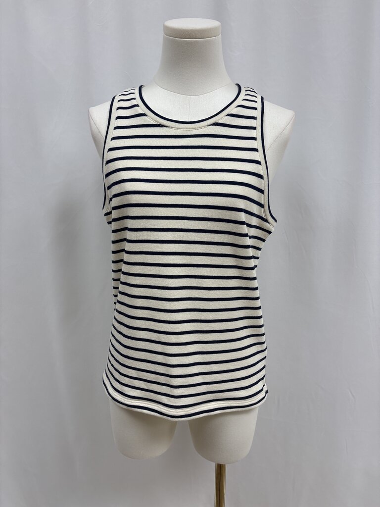 Splendid Blue Striped Sleevelsess Top