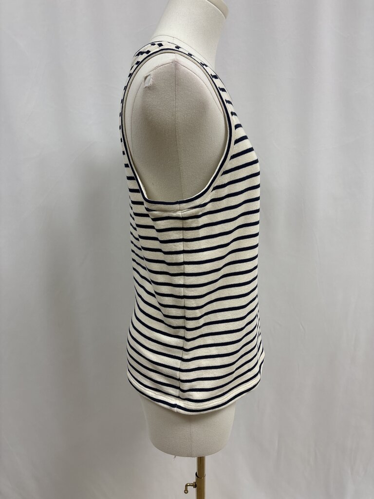 Splendid Blue Striped Sleevelsess Top