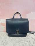 Louis Vuitton Black Leather Volta Top Handle Tote
