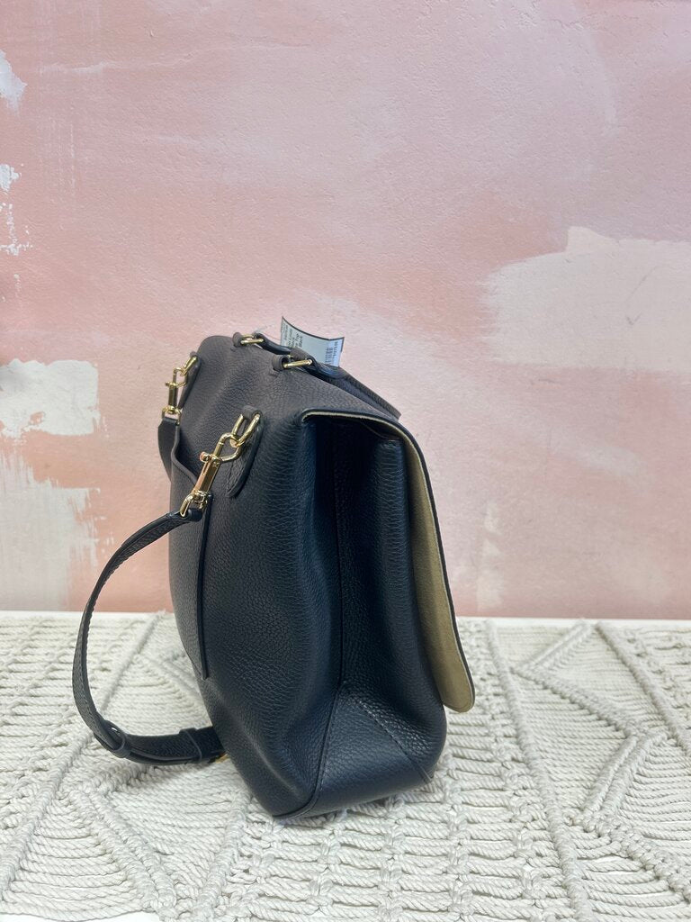 Louis Vuitton Black Leather Volta Top Handle Tote