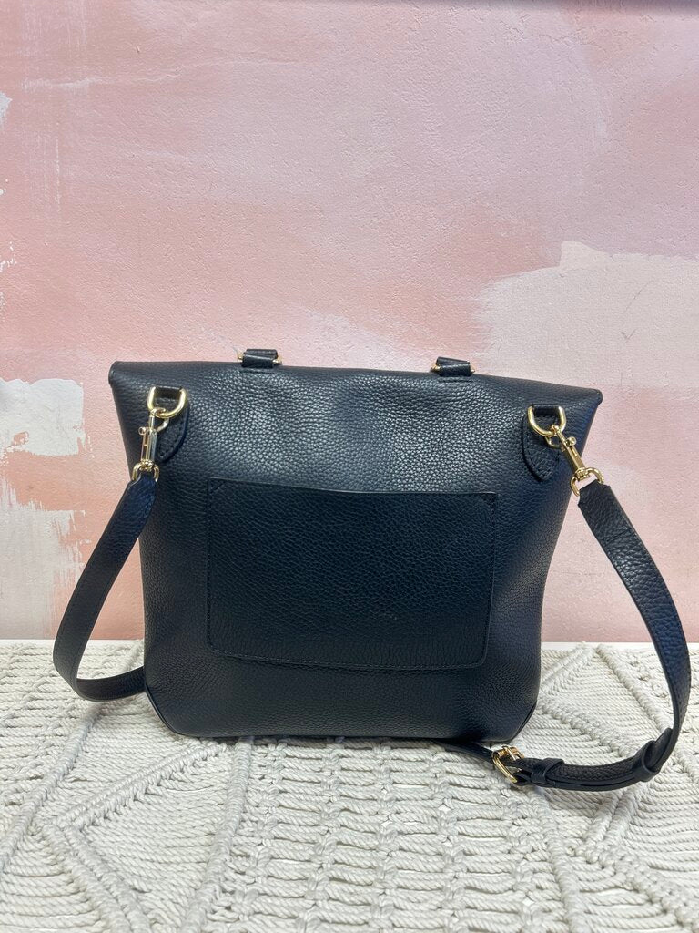 Louis Vuitton Black Leather Volta Top Handle Tote