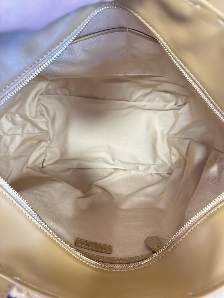 Vanessa Bruno Tan Faux Sherpa Tote