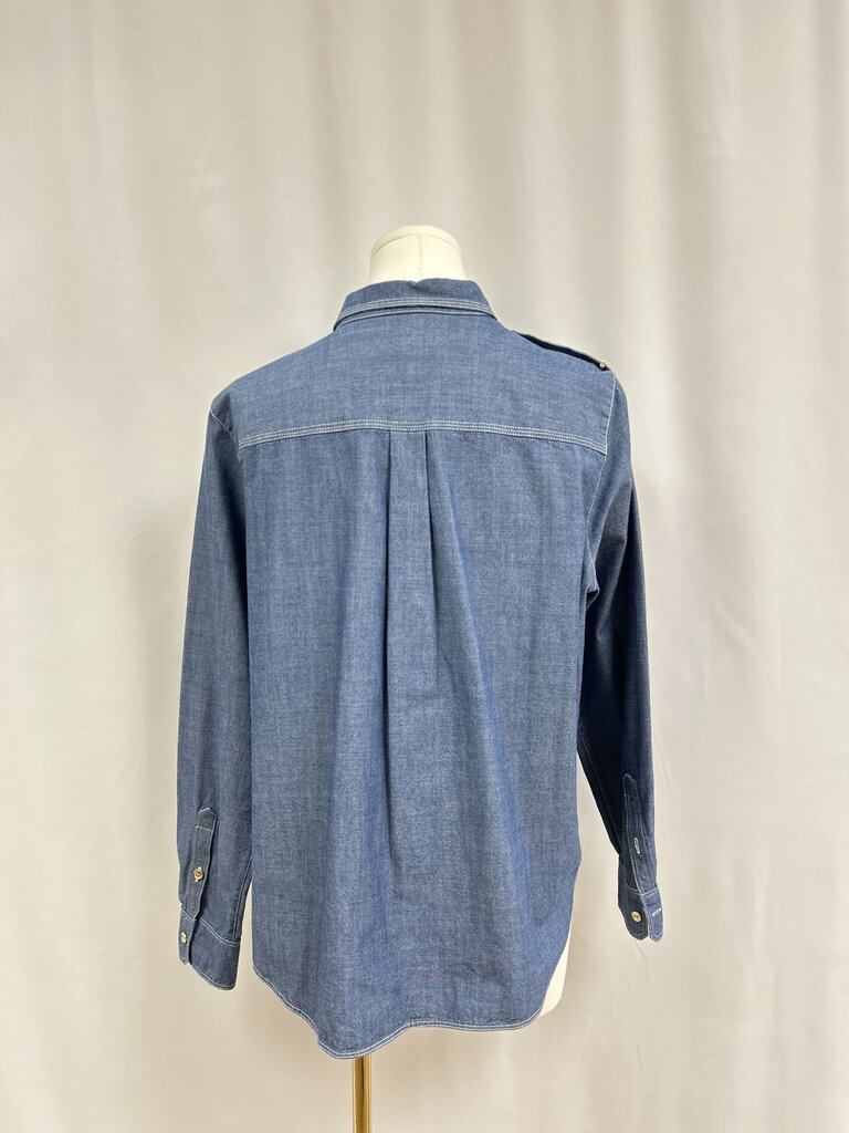 Burberry Denim Button Up