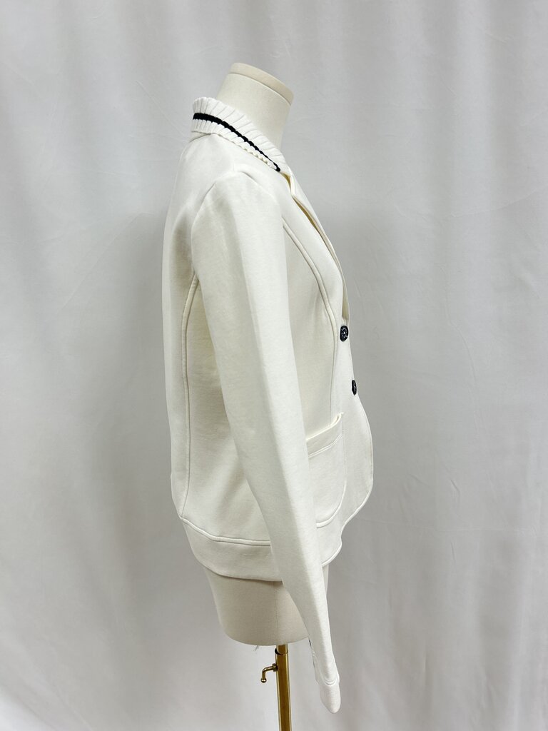 MarcCain White Stretch Blazer