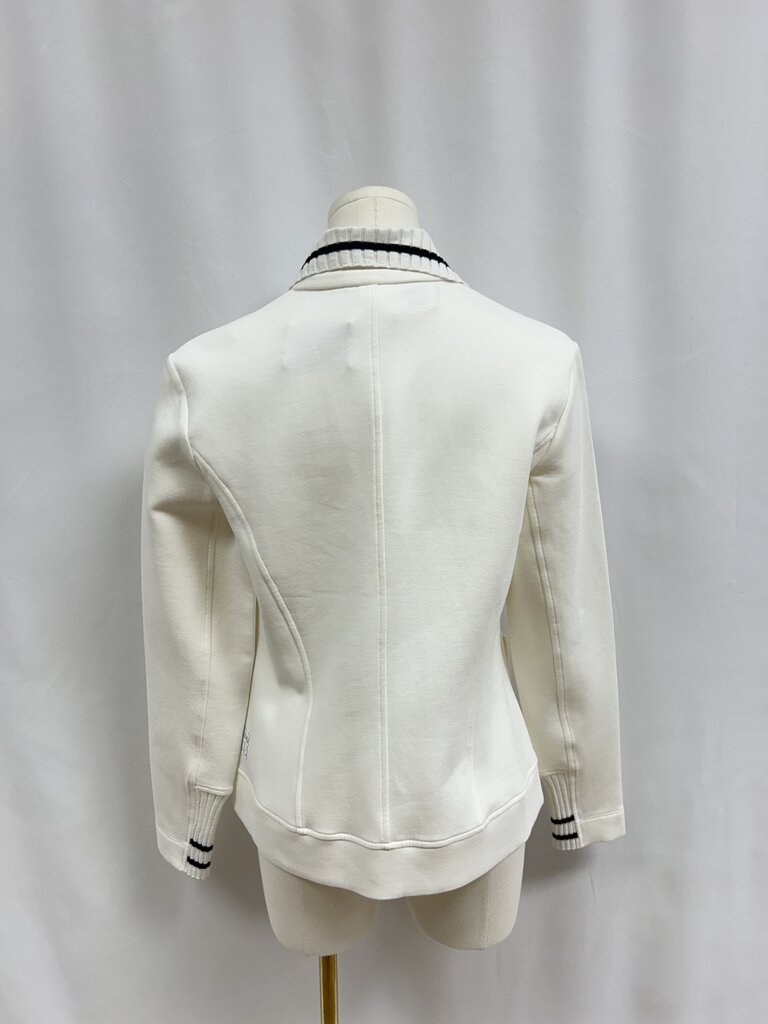 MarcCain White Stretch Blazer