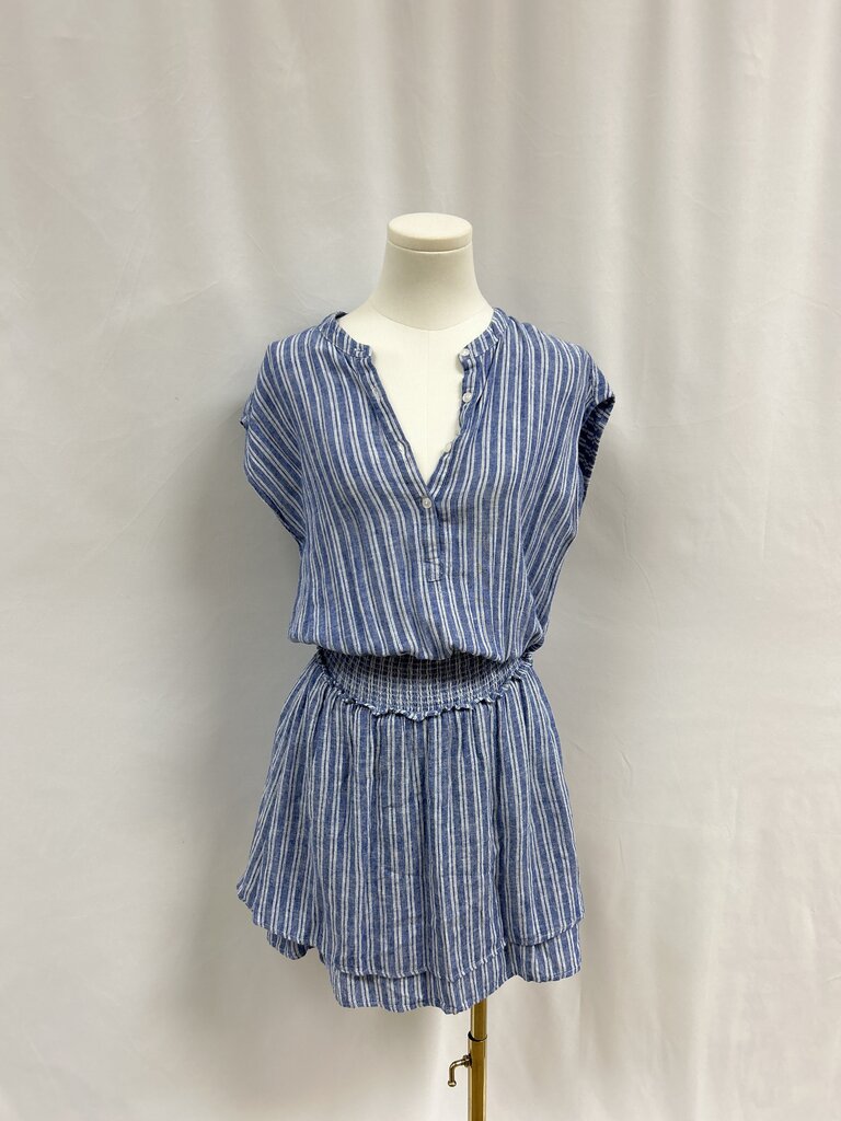 Rails Chambray Striped Mini Dres