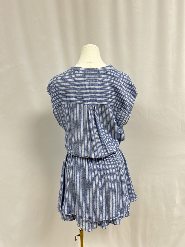 Rails Chambray Striped Mini Dres