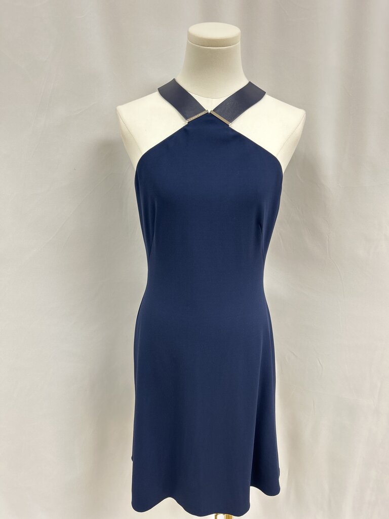 Ralph Lauren Blue Cocktail Dress NWT