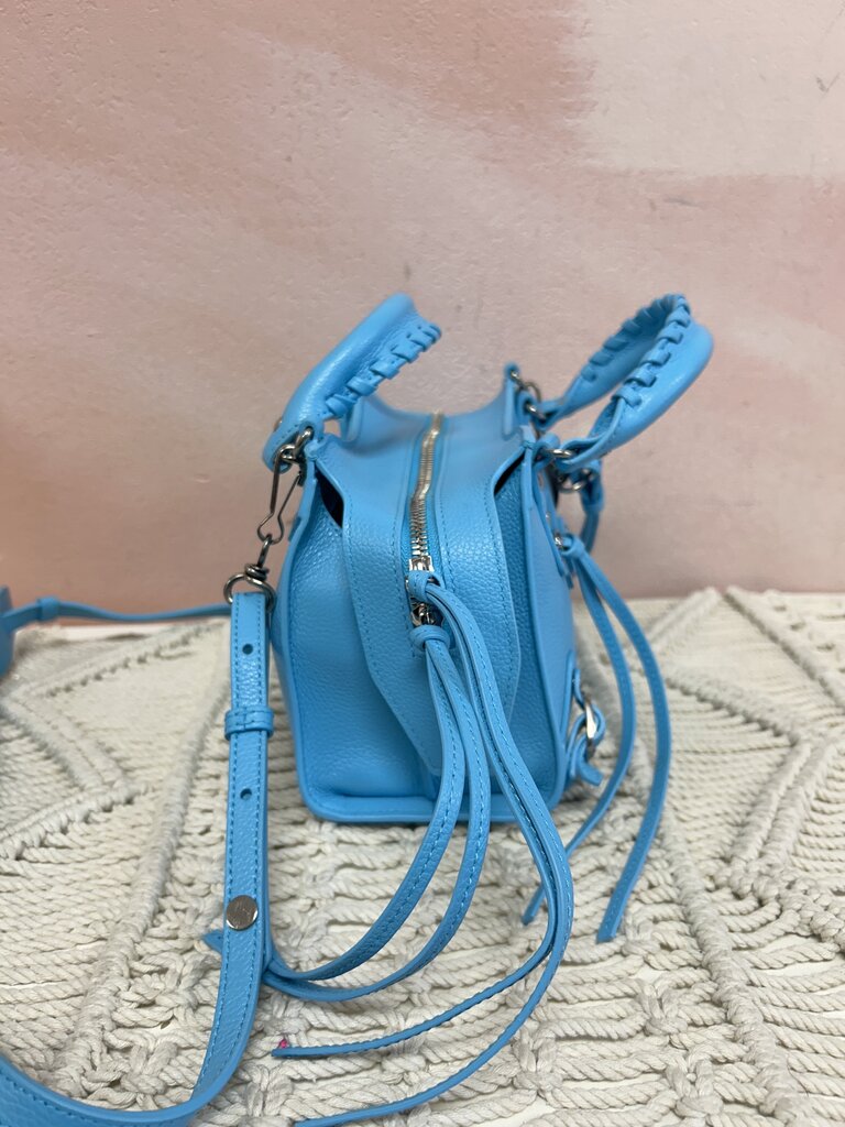 Balenciaga Turquoise Mini Neo Classic City Tote