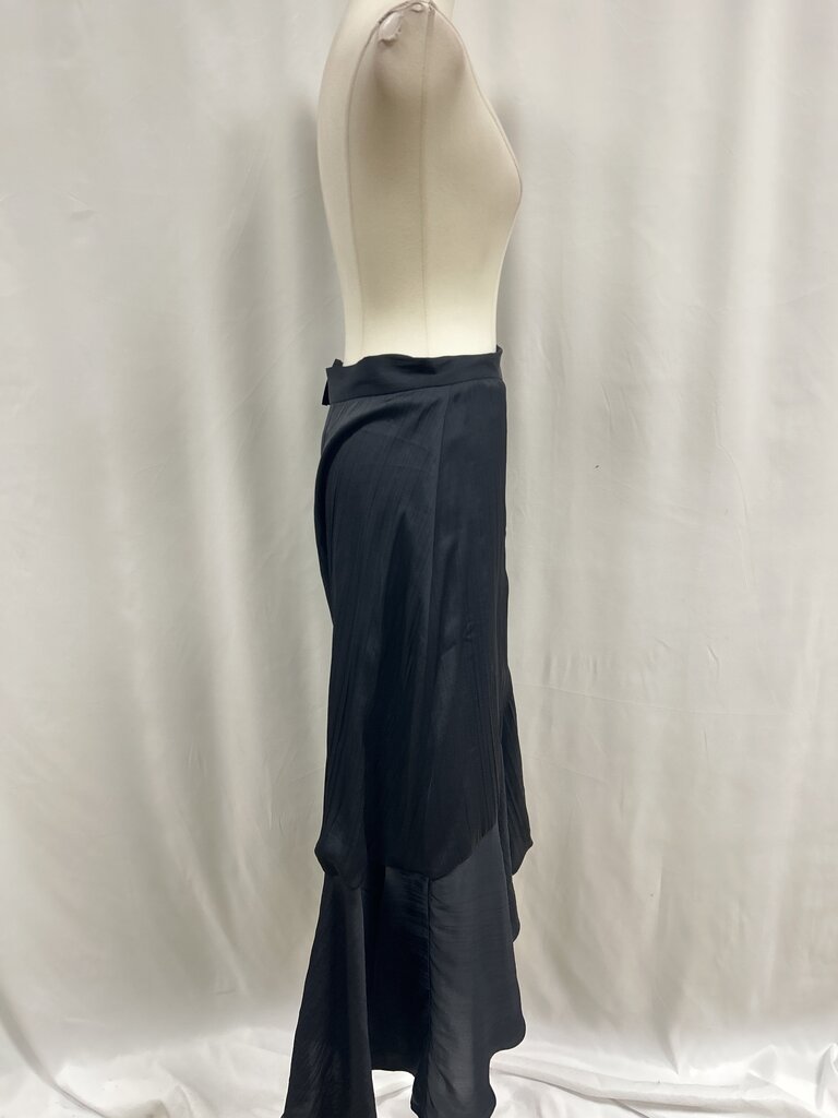 Maeve Black Wrap Skirt
