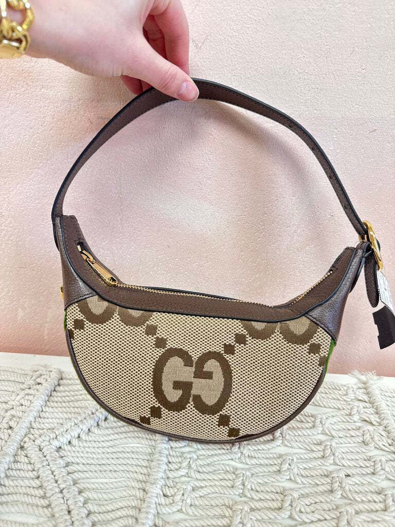 Gucci Ophidia Mini Jumbo GG Shoulder Bag w/Dustbag