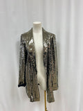 alice + olivia Gold Sequin Blazer