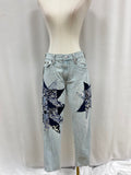 Ralph Lauren Blue Patchwork Jean NWT