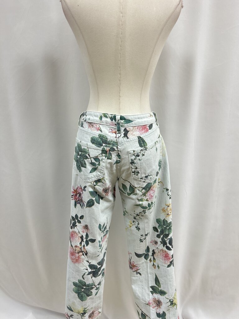 L'Agence Blue Floral Jean NWT