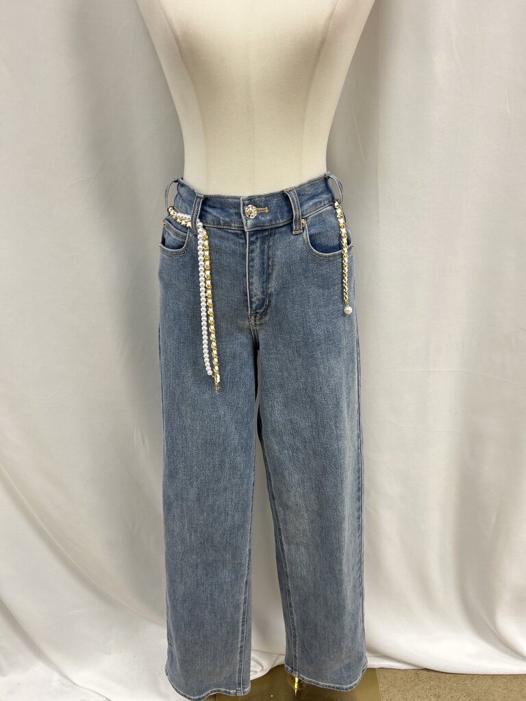 Generation Love Pearl Belt Jean