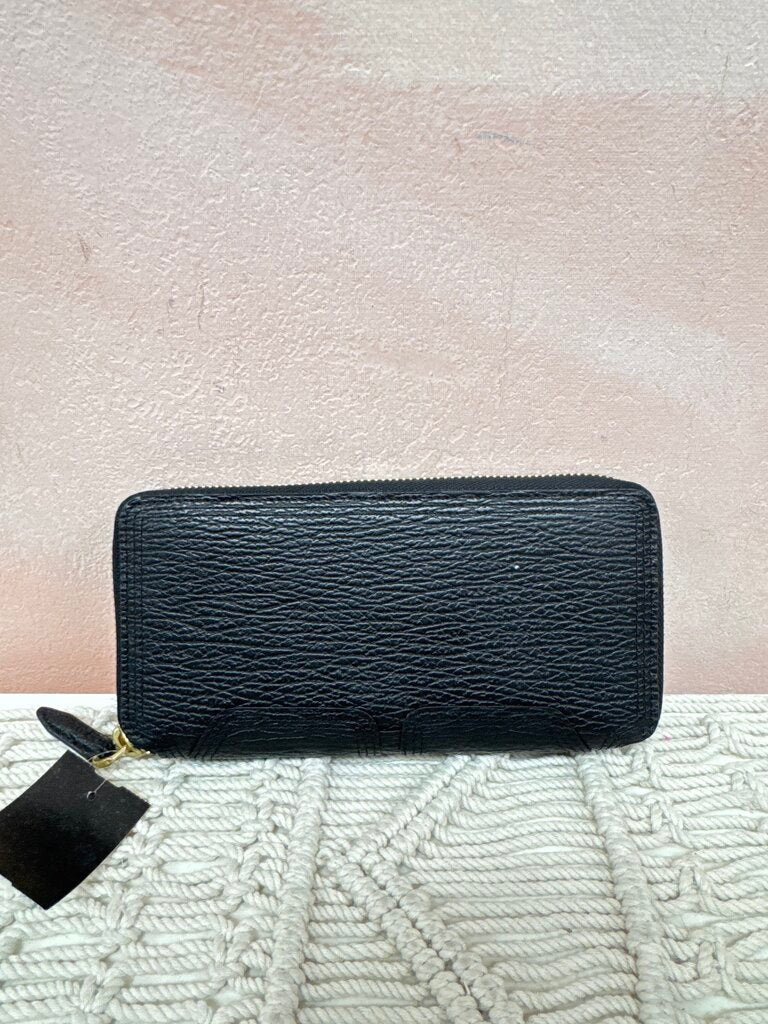 Phillip Lim Black Continental Zip Around Wallet