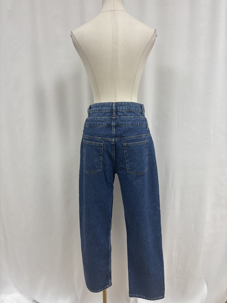 Sandro Blue Wide Leg Jean
