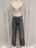 Mother Grey Wide Leg Jean