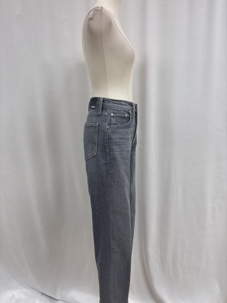 Mother Grey Wide Leg Jean