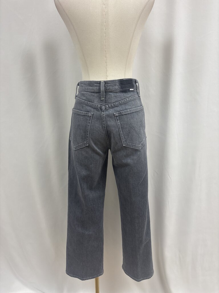 Mother Grey Wide Leg Jean