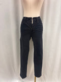 Good American Black Straight Leg Jean