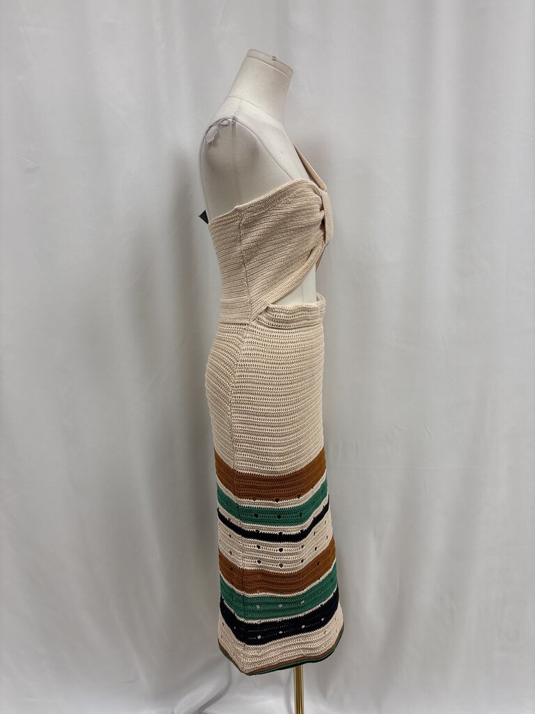 A.L.C. Blush Knit Cut Out Tank Dress