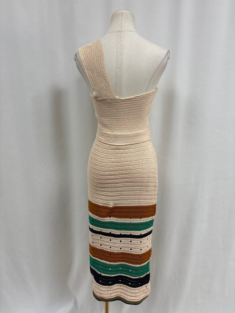 A.L.C. Blush Knit Cut Out Tank Dress