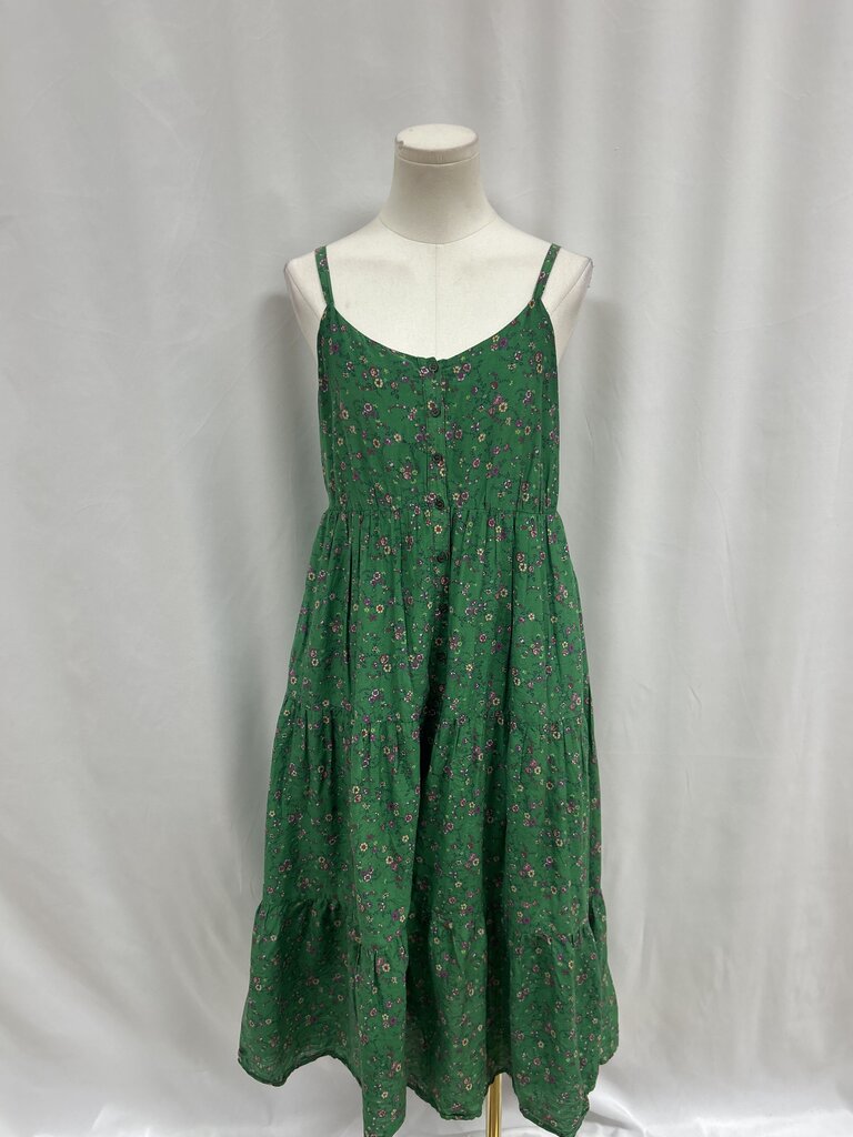 Xirena Green Floral Sundress