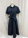 Barbour Navy Shirt Dress NWT