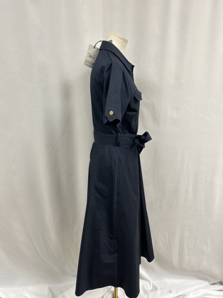 Barbour Navy Shirt Dress NWT