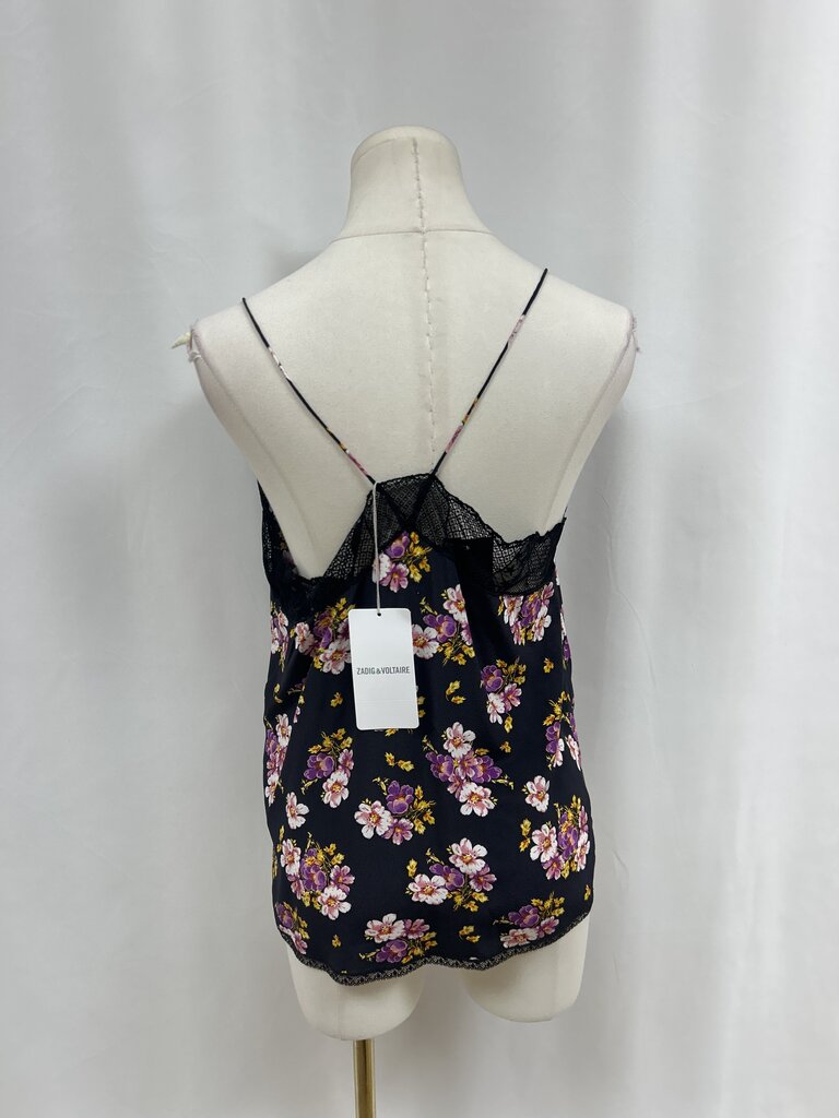 Zadig & Voltaire Black Floral Cami