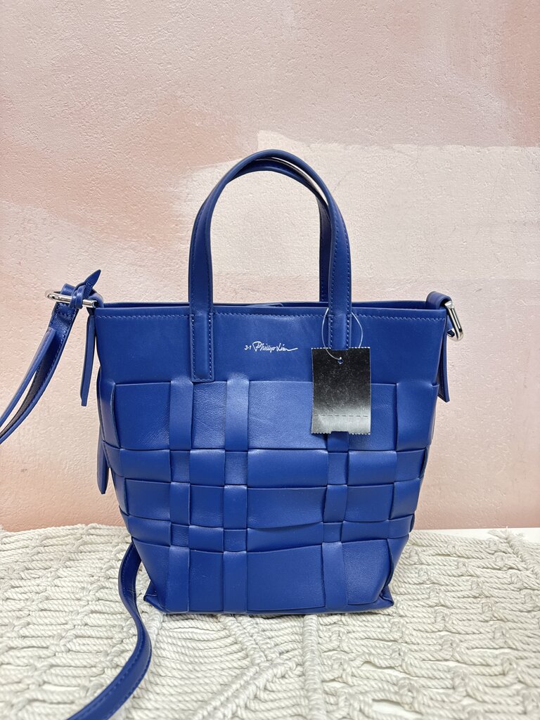 Phillip Lim Blue Woven Tote