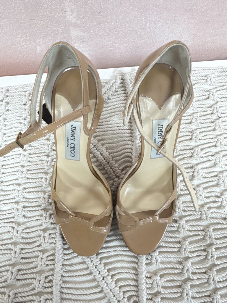 Jimmy Choo Neutral Patent Pump