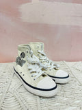 Isabel Marant Ecru High Top Sneaker w/Box