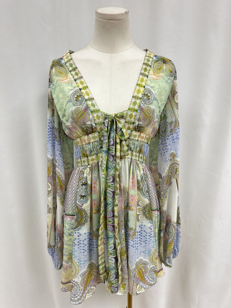 Alexis Pastel Paisley Minid Dress