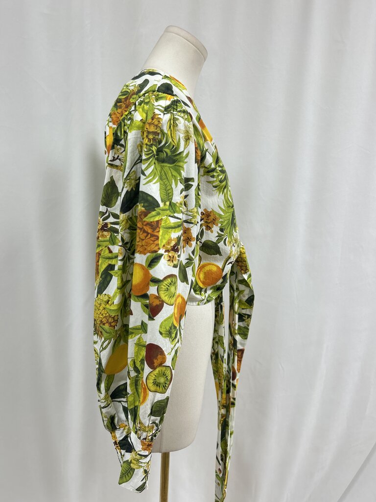 Cara Cara White Lemon Wrap Top