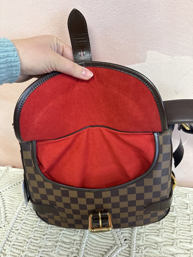 Louis Vuitton Ebene Damier Highbury Shoulder Bag '08