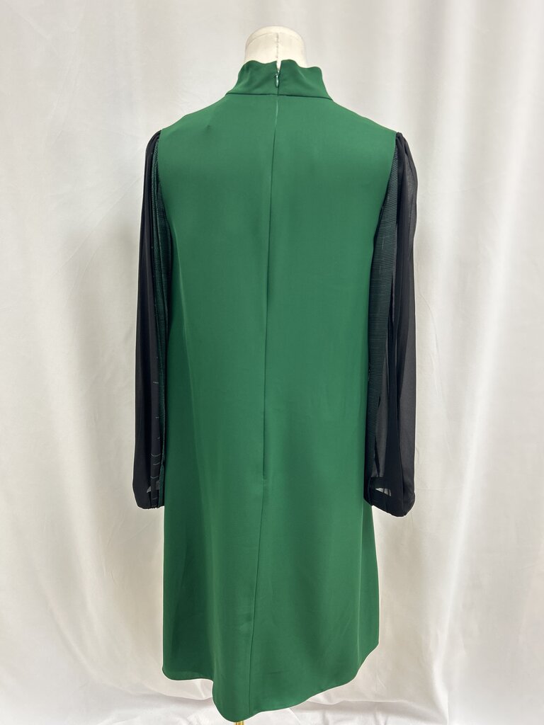 Lanvin Green Chiffon Dress